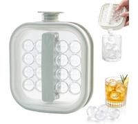 2026 New Portable Silicone Ice Ball Maker Kettle (Gray)