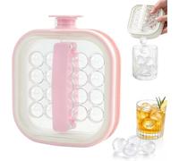 2026 New Portable Silicone Ice Ball Maker Kettle (Pink)