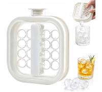 2026 New Portable Silicone Ice Ball Maker Kettle (White)