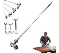 2026 New Positioning Calipers For Precise Measurements & Easy Wood Cutting, 60/80 Cm Adjustable Precision Cutting Guide, 3mm Thick,Stainless Steel, Suitable For Various Materials (60cm,C)