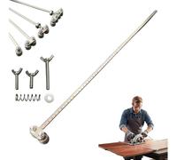 2026 New Positioning Calipers For Precise Measurements & Easy Wood Cutting, 60/80 Cm Adjustable Precision Cutting Guide, 3mm Thick,Stainless Steel, Suitable For Various Materials (60cm,B)