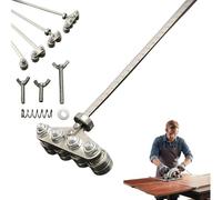 2026 New Positioning Calipers For Precise Measurements & Easy Wood Cutting, 60/80 Cm Adjustable Precision Cutting Guide, 3mm Thick,Stainless Steel, Suitable For Various Materials (80cm,D)