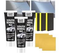 2026 New Premium Car Scratch Removal Wax, Upgraded Car Scratch Remover Paste, Universal Polishing Compound for Deep Scratches, Auto Paint Restorer Wax for All Vehicle Paint (3Set)