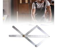 2026 New Premium Corner Angle Finder, Corner Angle Finder Tool, Protractor Digital Angle-Finder with Scales, Diagonal Square Ruler, Miter Saw Bevel Gauge for Woodworking