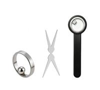 2026 New Ring-Shaped Cat Eye Magnet for Nails, Portable Cat Eye Nail Art Tool, Hollow Circular Cateye Magnet for Nails, to Home DIY, Beginners & Nail Artists (E)