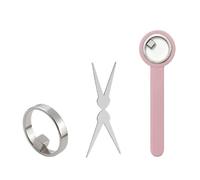 2026 New Ring-Shaped Cat Eye Magnet for Nails, Portable Cat Eye Nail Art Tool, Hollow Circular Cateye Magnet for Nails, to Home DIY, Beginners & Nail Artists (A)