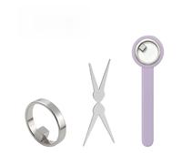 2026 New Ring-Shaped Cat Eye Magnet for Nails, Portable Cat Eye Nail Art Tool, Hollow Circular Cateye Magnet for Nails, to Home DIY, Beginners & Nail Artists (C)