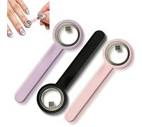 2026 New Ring-Shaped Cat Eye Magnet for Nails, Portable Circle Cat Eye Magnet for Nails, Strong Nail Magnet Tool, DIY Gel Art Manicure Kit for Beginners & Artists (Mixed)