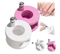 2026 New Rotating Cat Eye Magnet, Automatic Glass Bead Suction Of Cat Eye Nail, 360° Rotating Main Body, Uniform Magnetic Force, Excellent Light Absorption, Beginner Friendly (PInk+White)