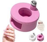 2026 New Rotating Cat Eye Magnet, Beginner Friendly Nail Tool with Uniform Magnetic Force and Excellent Light Absorption, Designed Specifically for DIY Nail Art (Pink*1)