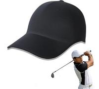 2026 New Seamless Packable Lightweight Sports Baseball Cap, Ultra-Breathable Unisex Quick-Dry Running Hat for Golf,Tennis and Travel (Black)