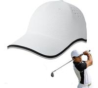 2026 New Seamless Packable Lightweight Sports Baseball Cap, Ultra-Breathable Unisex Quick-Dry Running Hat for Golf,Tennis and Travel (White)