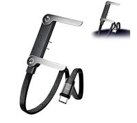 2026 New Sideways Phone Charger, 240w Fast Charging Stand Data Cable with Bendphone Accessories 5 FT with Type C Multi-Angle Adjustable Stand, for Smartphones Tablets Laptops (1 pc)