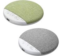 2026 New Sleep Pillow Speaker, Portable Under Bluetooth Pillow Speaker with White Noise Timer Wireless Sleep Aid with Stereo Bass Private Sleep Headphones for Side Sleepers Adult Kids (Green, Gray)