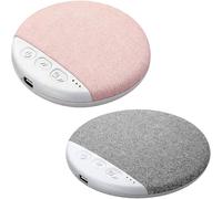 2026 New Sleep Pillow Speaker, Portable Under Bluetooth Pillow Speaker with White Noise Timer Wireless Sleep Aid with Stereo Bass Private Sleep Headphones for Side Sleepers Adult Kids (Pink,Gray)