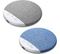 2026 New Sleep Pillow Speaker, Portable Under Bluetooth Pillow Speaker with White Noise Timer Wireless Sleep Aid with Stereo Bass Private Sleep Headphones for Side Sleepers Adult Kids (Blue, Gray)