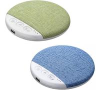 2026 New Sleep Pillow Speaker, Portable Under Bluetooth Pillow Speaker with White Noise Timer Wireless Sleep Aid with Stereo Bass Private Sleep Headphones for Side Sleepers Adult Kids (Green,Blue)