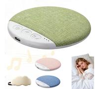 2026 New Sleep Pillow Speaker Timer Wireless Sleep Aid with Stereo Portable BT Under Pillow Speaker with White Noise Designed for Side Sleepers(Green)