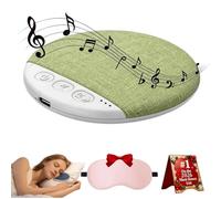 2026 New Sleep Pillow Speaker,Ultra-Thin Bluetooth Pillow Speaker with White Noise Timer, Bone Conduction Under Pillows Speaker, Soothing Sounds for Side Sleepers, Adults Eye Mask)