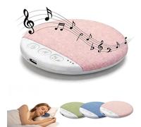 2026 New Sleep Pillow Speakers,Ultra-Thin Bluetooth Pillow Speaker with White Noise Timer, Bone Conduction Under Pillow Speaker, Soothing Sounds & Sleep Timer for Side Sleepers, Adults (Pink)
