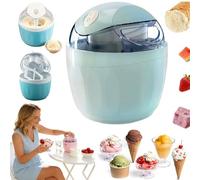 2026 New Small Home Mini Ice Cream Maker,Personal Ice Cream Maker - Just 15 Minutes,DIY Mini IceCreamMaker,One-Touch DessertMaker for Single Serving of Gelato,Frozen Yogurt for Kitchen,Family Treats