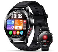2026 New Smart Watch for Men with Blood Pressure & ECG, 1.43"AMOLED Fitness Tracker with Bluetooth Calls/SOS Help, 24/7 Heart Rate/SpO2/Sleep Monitor, 120 Sports Modes, IP68 Waterproof for Android iOS