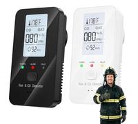 2026 New Steadfast 4-in-1 Detector, with HD Digital Display - Protect Your Home with Haven, Easy Setup, Plug Play, Energy-Efficient Design, for Home, Rv, Hotel (MIX)