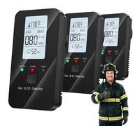 2026 New Steadfast 4-in-1 Detector, with HD Digital Display - Protect Your Home with Haven, Easy Setup, Plug Play, Energy-Efficient Design, for Home, Rv, Hotel (3PCS)