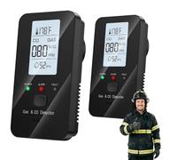 2026 New Steadfast 4-in-1 Detector, with HD Digital Display - Protect Your Home with Haven, Easy Setup, Plug Play, Energy-Efficient Design, for Home, Rv, Hotel (2PCS)