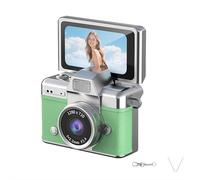 2026 New Thumb-Sized Flip Screen Mini Camera,Retro Ccd High-Definition Portable Small Camera,Mini DigitalCamera with 1.47 in LCD Screen 32GB Card,180° FlipScreen,Vintage Tiny Pocket CamcorderKeychain