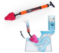 2026 New Toilet Unblocker, Sink Plunger, Toilet Plungers for Unblocking Bathtub, Shower, Floor, Drain and Pipe Clog (1pcs)