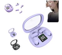 2026 New Ultra Mini 2-Pack Bluetooth Earbuds, Tiny Size Invisible Earbuds, Semi-in-Ear Mini Sleep Earphones, Sleep and Sports Earphones Set, Invisible Short-Stem Design for Side Sleepers & Sports