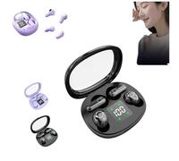 2026 New Ultra Mini 2-Pack Bluetooth Earbuds, Tiny Size Invisible Earbuds, Semi-in-Ear Mini Sleep Earphones, Sleep and Sports Earphones Set, Invisible Short-Stem Design for Side Sleepers & Sports