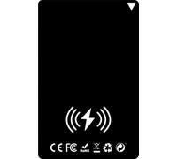 [2026 New] Ultra-Thin Wallet Tracker Card, Air Tracker Tags(iOS Only), Work with Apple Find My, Rechargeable Smart Tag GPS with Key Chain Hole, Item Finder for Passports, Bags, Wallet, Luggage, 1pc