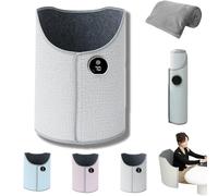 2026 New Under Desk Leg Warmer for Office, Foldable Small Heater for Office Under Desk Quiet with Blanket, Offices Portable Heater Under, 360° Fully Enclosed Heating, 5-Speed Adjustment (Gray)