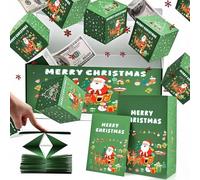 2026 New Unique Folding Bouncing Gift Box, Surprise Box Gift Boxs-Creating the Most Surprising Gifts, Surprise Box's with Confetti Luxury Cash Gift's Boxs (16*Box, Green)
