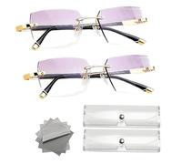 2026 New upgrade Relieflogix - The Glasses That Change Everything,Auto Focus Glasses Self Adjusting, Automatic Zoom Reading Eyeglasses with Anti Blue Light for Driving, Reading (2 gold)