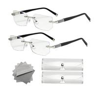 2026 New upgrade Relieflogix - The Glasses That Change Everything,Auto Focus Glasses Self Adjusting, Automatic Zoom Reading Eyeglasses with Anti Blue Light for Driving, Reading (2 silver)