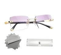 2026 New upgrade Relieflogix - The Glasses That Change Everything,Auto Focus Glasses Self Adjusting, Automatic Zoom Reading Eyeglasses with Anti Blue Light for Driving, Reading (gold)