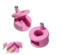 2026 New Upgraded Rotating Cat Eye Magnet Tool for Nail Art , 360° Adjustable Cylinder Stand with Strong N50 Magnetic Force, Beginner Friendly Nail Tool for Easily DIY Glossy Effect (pink-b-1pcs)