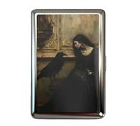 2026 New Vintage Versatile Metal Case with Easy Snap, Vintage-Style Versatile Card & Cash Case, Elegant and Rebellious Card Box for Credit Cards Cash Id Business Cards