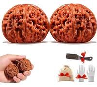 2026 New Wenwan Walnut, 2-Pack of Chinese Walnuts, a Great Way to Relax de-Stress, Suitable for Travel and Meditation Therapy (1 Set) (39-40mm)