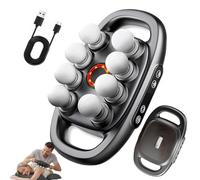 2026 New Zevessa Massager, Relief Wave Pro 3, 16-Drive 16-Head Massage Gun Set, Verniqo Massager, with 30 Levels, 3 Modes, for Neck, Shoulders (8-Heads-Black)