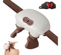 2026 New Zoserx Bionic Heated Massager, Hand Shoulder and Neck Portable Shiatsu Massager, Simulated Hand Touch, Lightweight,USB Rechargeable, for Neck/Shoulder/Back/Leg (1PC)