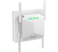 2026 Newest WiFi Extender, WiFi Booster, WiFi Extender Booster, Covers Up to 4500 Sq.ft and 45 Devices, Internet Booster - with Ethernet Port, Quick Setup, Home Wireless Signal Booster（Compact）