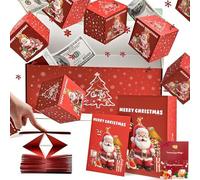 2026 Newly Surprise Box Gift Box Creating the Most Surprising Gift, Bouncing Red Envelope Explosion Boxes, Cash Pop up Exploding for Birthday Anniversary Valentine Proposal (Red3*18 Bounce Boxes)
