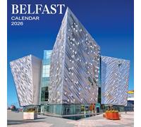 2026 Northern Ireland Calendar: Belfast - Square Wall Calendar - Month to View - 12 Months