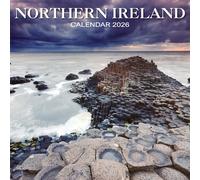 2026 Northern Ireland Calendar: Northern Ireland - Square Wall Calendar - Month to View - 12 Months