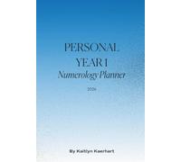 2026 Numerology Planner: Year 1