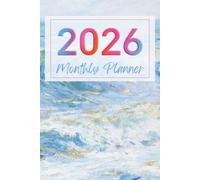 2026 Ocean Waves Monthly Planner: Plan Your Year with Coastal Calm